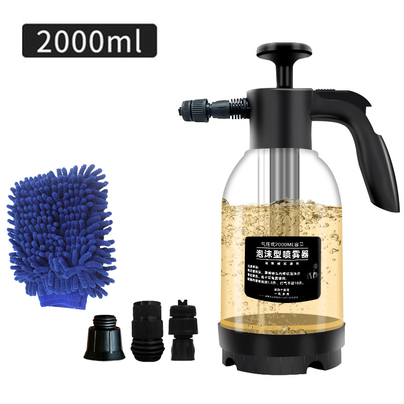 Pressure Washer Foam Gun - Spruzzatore a schiuma manuale da 2L,
