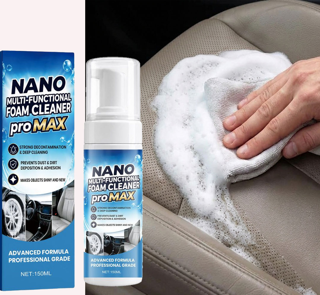 Odor Eliminator Car - Detergente in schiuma per rimuovere macchie
