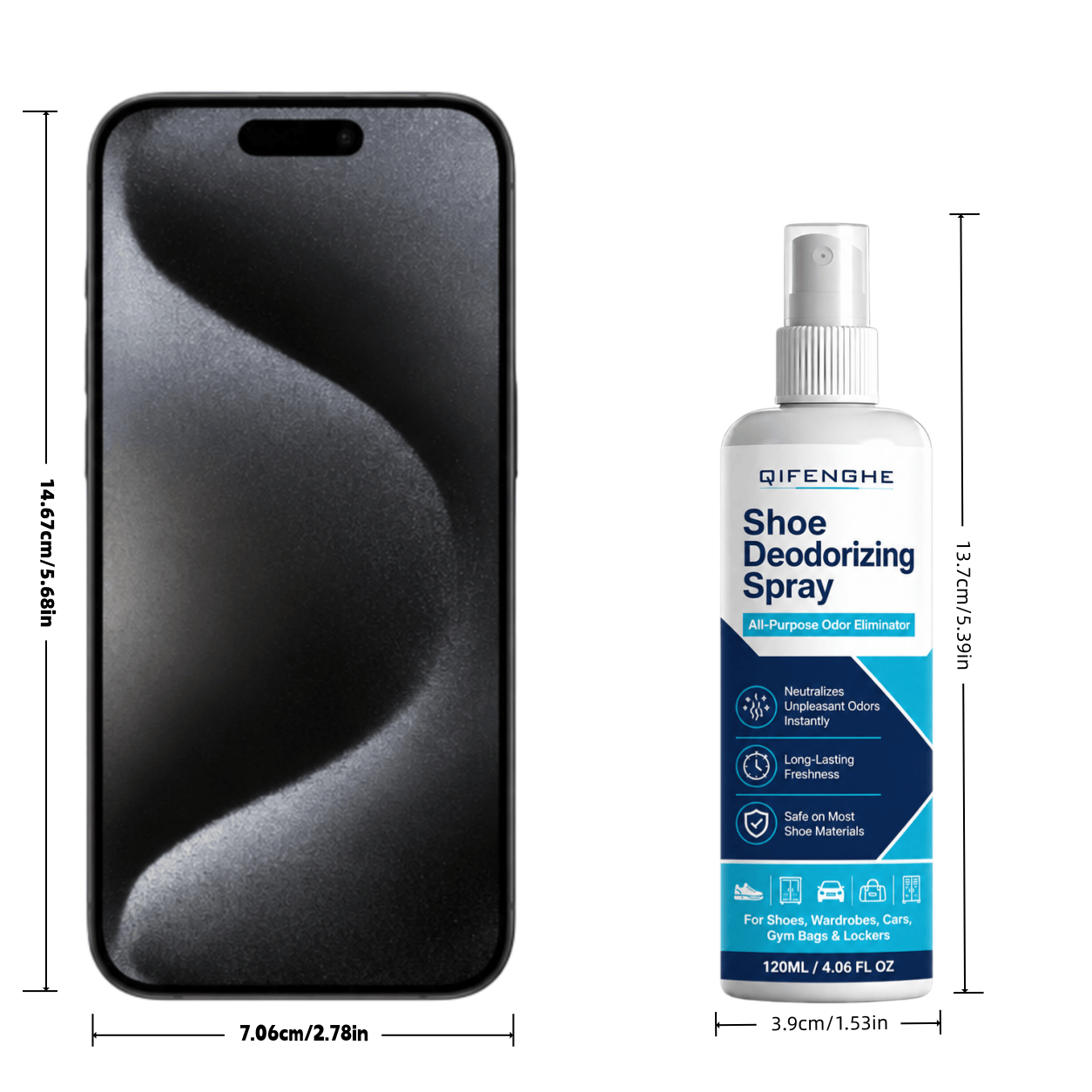 Spray Deodorante per Scarpe 12 - Odor Eliminator Car recensione e prezzo