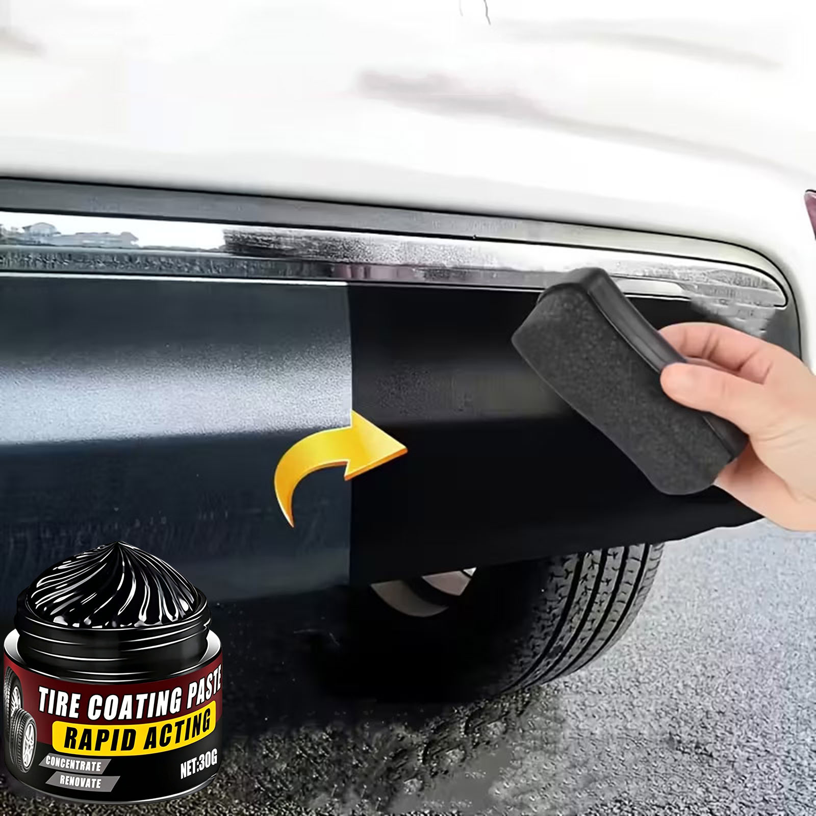 Rivestimento per pneumatici co - Trim Restorer Plastic recensione e prezzo
